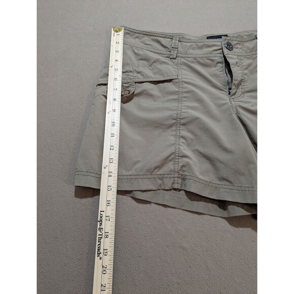 Marmot Light Weight Hiking Shorts Khaki Cotton Blend-Size 14  READ DESCRIPTION!! - Picture 9 of 12